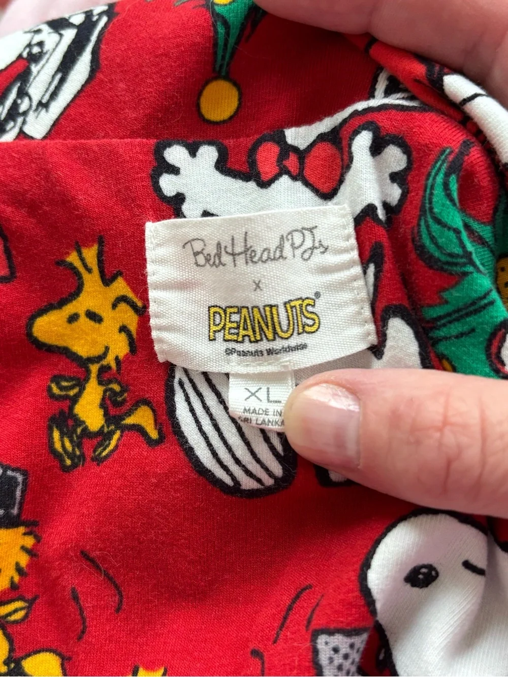 Bedhead Christmas Snoopy PJmEXCELLENT condition